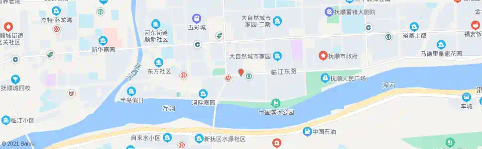 抚顺长春桥北_公交站地图_抚顺公交_妙搜公交查询2025