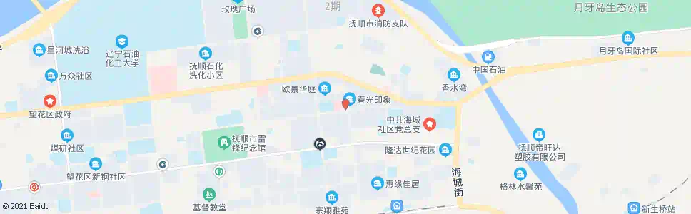 抚顺职业病院_公交站地图_抚顺公交_妙搜公交查询2025