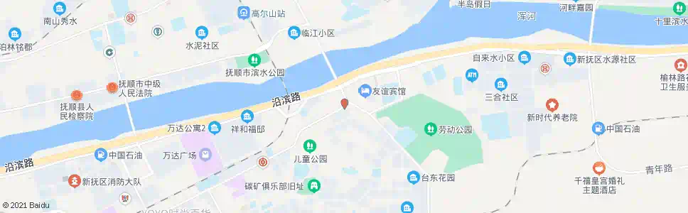 抚顺东一路_公交站地图_抚顺公交_妙搜公交查询2025