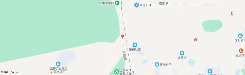 抚顺栗子沟_公交站地图_抚顺公交_妙搜公交查询2025