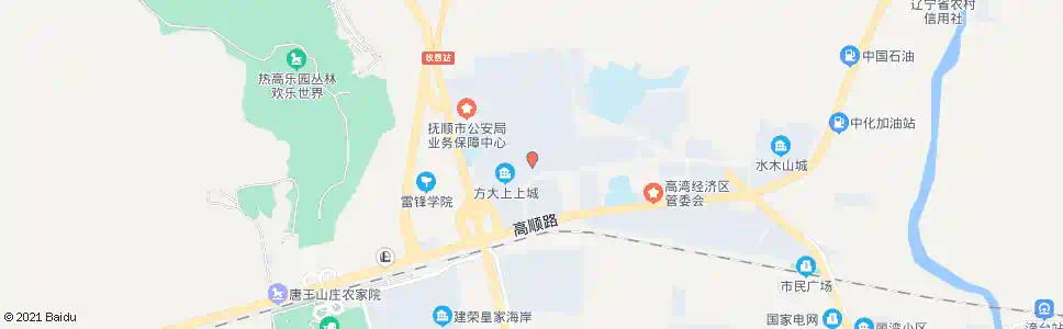 抚顺方大会馆_公交站地图_抚顺公交_妙搜公交查询2025