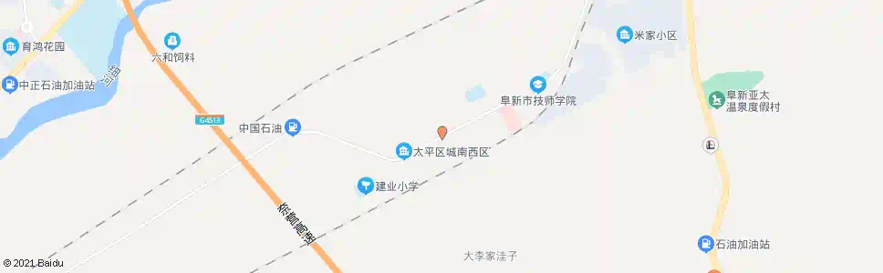 阜新城南_公交站地图_阜新公交_妙搜公交查询2025