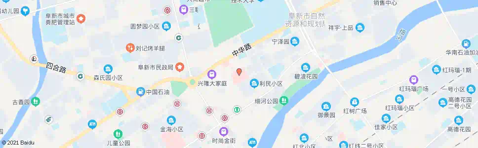 阜新市中心医院_公交站地图_阜新公交_妙搜公交查询2025