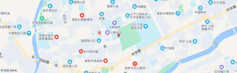 阜新民族街小学_公交站地图_阜新公交_妙搜公交查询2025