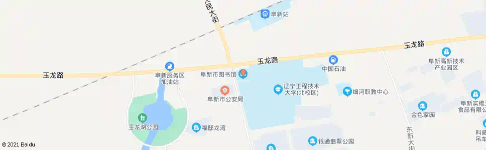 阜新图书馆_公交站地图_阜新公交_妙搜公交查询2025