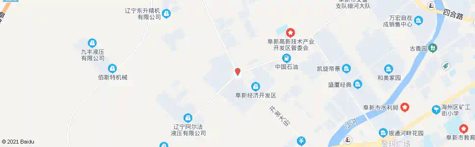 阜新电子园区(E路转盘)_公交站地图_阜新公交_妙搜公交查询2025