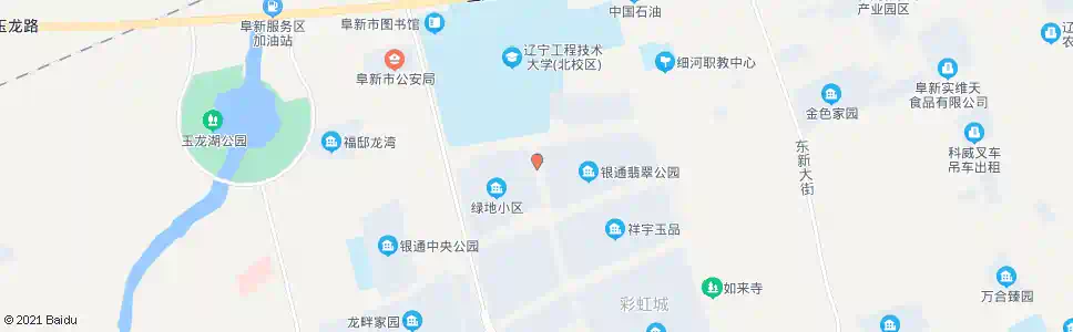阜新辽工大北校区(西行)_公交站地图_阜新公交_妙搜公交查询2025