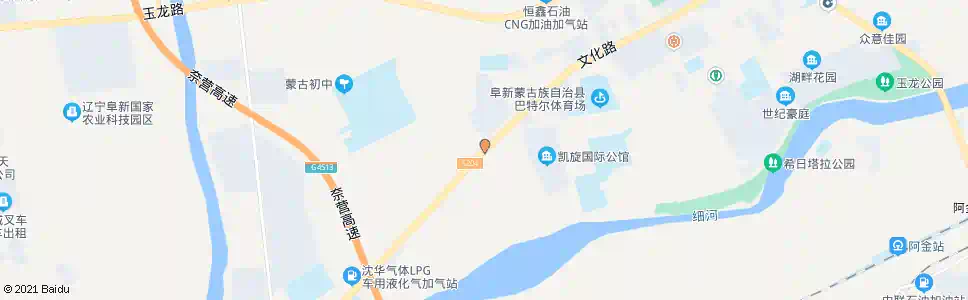 阜新三沟酒业_公交站地图_阜新公交_妙搜公交查询2025