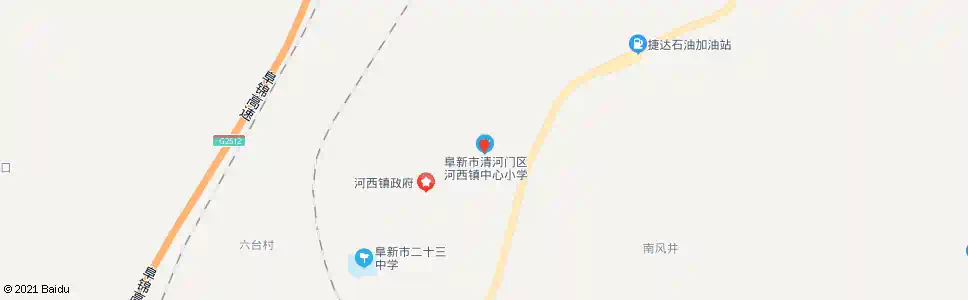 阜新河西小学_公交站地图_阜新公交_妙搜公交查询2025