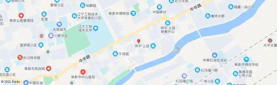 阜新世纪花园_公交站地图_阜新公交_妙搜公交查询2025