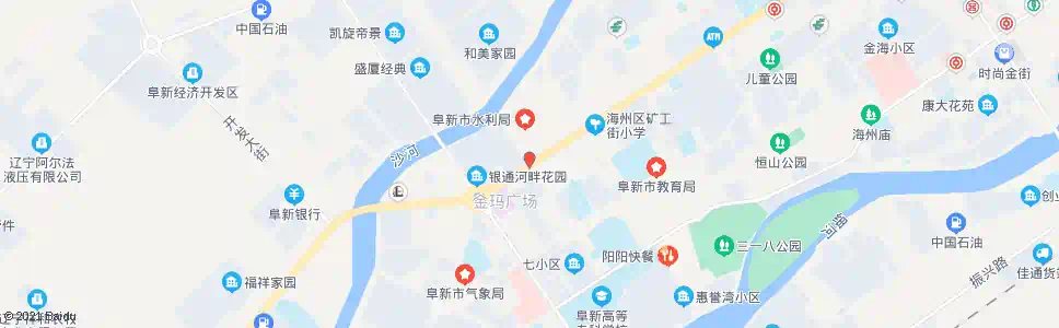 阜新尹城街_公交站地图_阜新公交_妙搜公交查询2025
