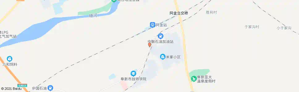阜新七号桥_公交站地图_阜新公交_妙搜公交查询2025