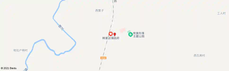 阜新韩家店_公交站地图_阜新公交_妙搜公交查询2025