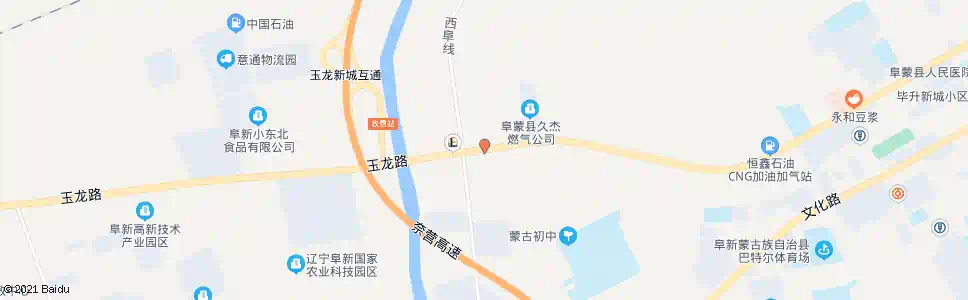 阜新玉龙路_公交站地图_阜新公交_妙搜公交查询2025