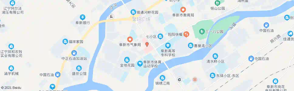 阜新二医院_公交站地图_阜新公交_妙搜公交查询2025