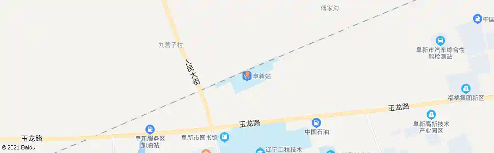 阜新县公路处北_公交站地图_阜新公交_妙搜公交查询2025