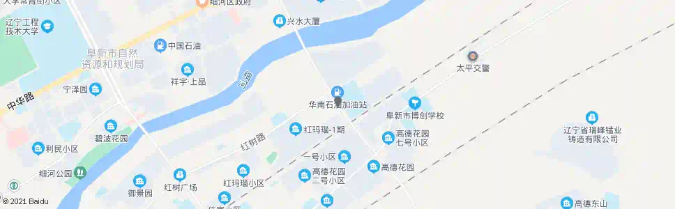 阜新第二职专_公交站地图_阜新公交_妙搜公交查询2025