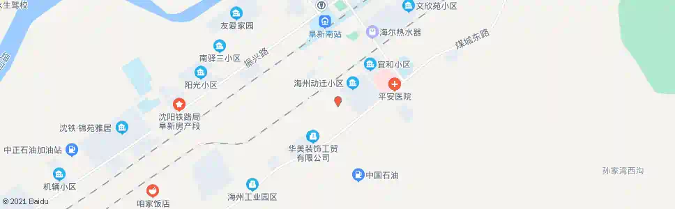 阜新工人村_公交站地图_阜新公交_妙搜公交查询2025