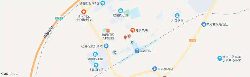 阜新北山住宅_公交站地图_阜新公交_妙搜公交查询2025
