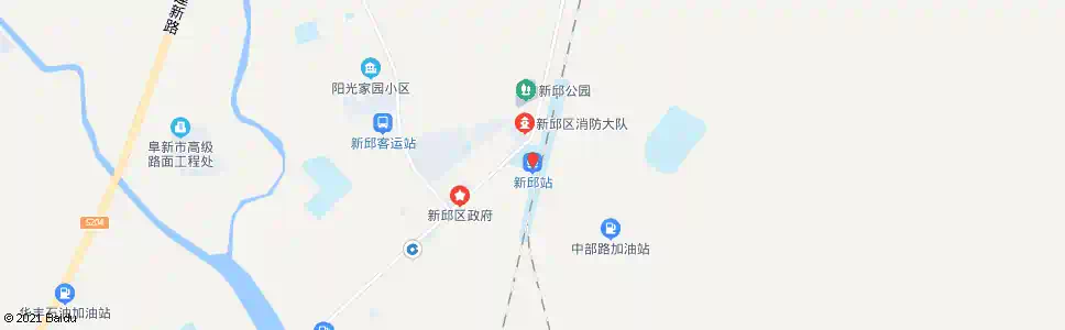 阜新新邱火车站_公交站地图_阜新公交_妙搜公交查询2025