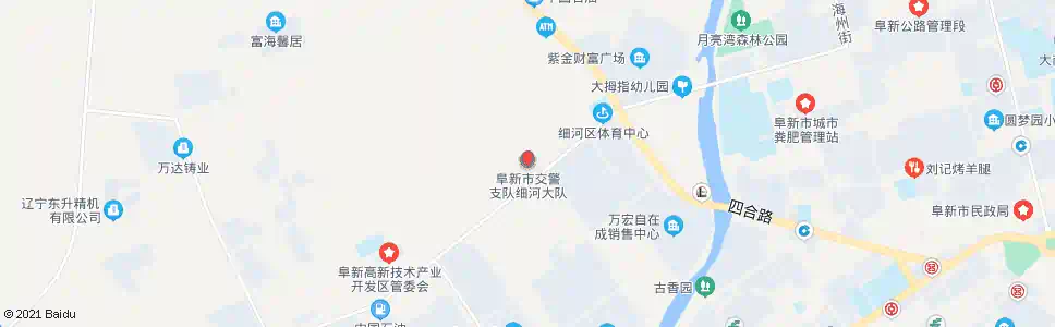阜新细河交警队_公交站地图_阜新公交_妙搜公交查询2025