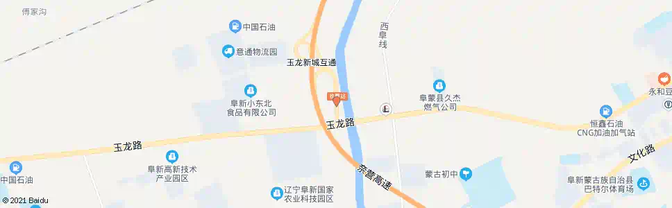阜新玉龙新城_公交站地图_阜新公交_妙搜公交查询2025