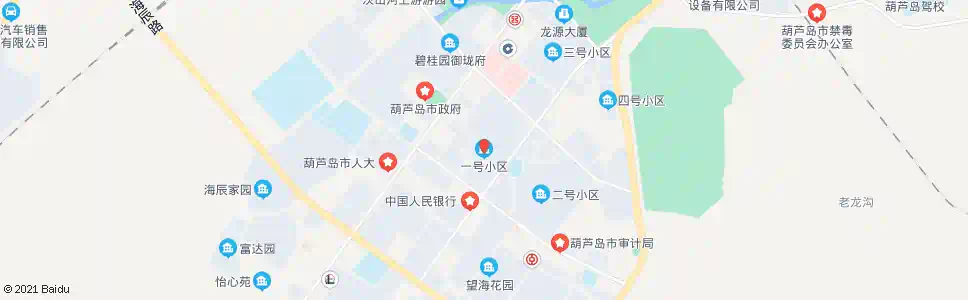 葫芦岛一号小区_公交站地图_葫芦岛公交_妙搜公交查询2025