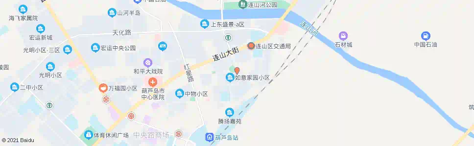 葫芦岛连山图书馆_公交站地图_葫芦岛公交_妙搜公交查询2025