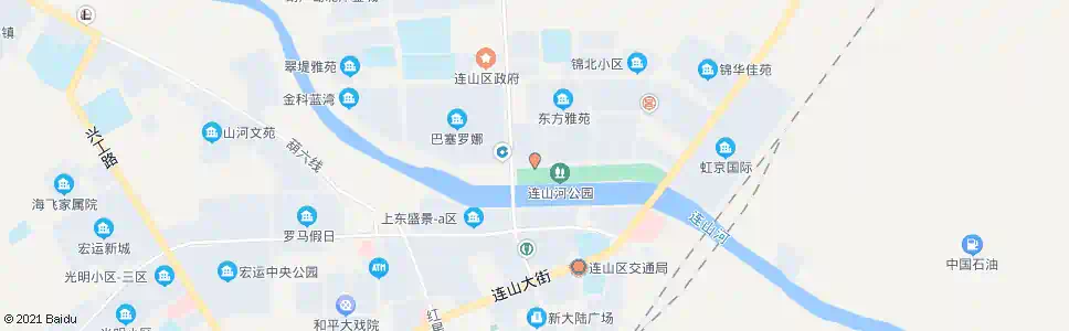 葫芦岛连山河公园_公交站地图_葫芦岛公交_妙搜公交查询2025