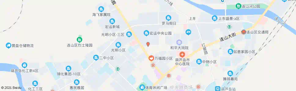 葫芦岛宏运中央公园_公交站地图_葫芦岛公交_妙搜公交查询2025