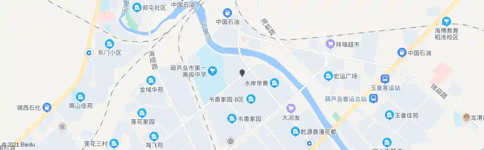 葫芦岛水岸帝景_公交站地图_葫芦岛公交_妙搜公交查询2025