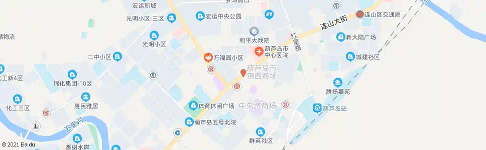 葫芦岛宏运商厦_公交站地图_葫芦岛公交_妙搜公交查询2025