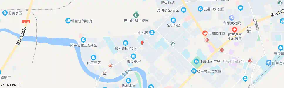 葫芦岛四小_公交站地图_葫芦岛公交_妙搜公交查询2025