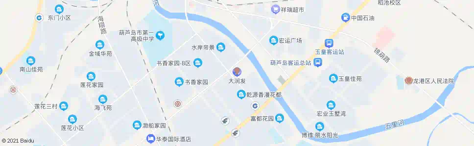 葫芦岛大润发_公交站地图_葫芦岛公交_妙搜公交查询2025