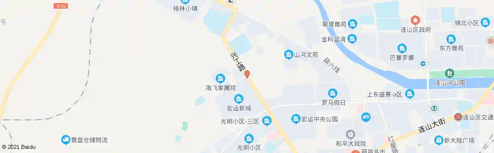 葫芦岛宏运新城_公交站地图_葫芦岛公交_妙搜公交查询2025