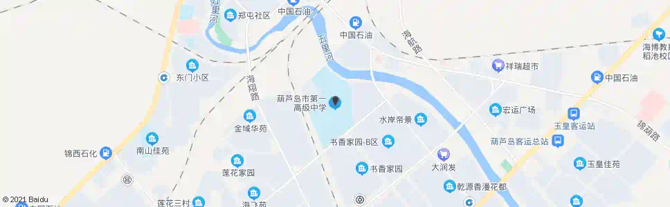 葫芦岛市一高中_公交站地图_葫芦岛公交_妙搜公交查询2025