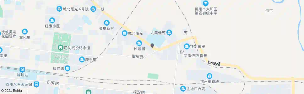 锦州松坡园_公交站地图_锦州公交_妙搜公交查询2025