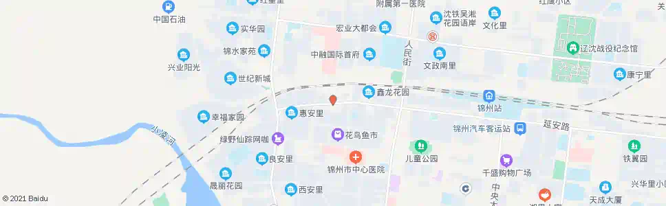 锦州欣安小区_公交站地图_锦州公交_妙搜公交查询2025