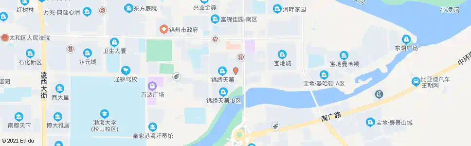 锦州锦绣天第_公交站地图_锦州公交_妙搜公交查询2025