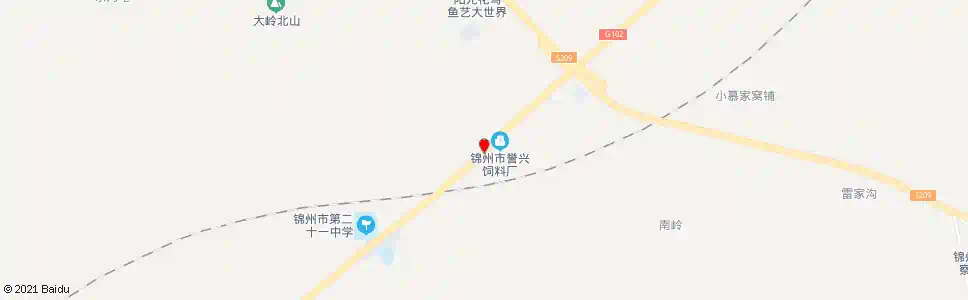 锦州大岭西_公交站地图_锦州公交_妙搜公交查询2025