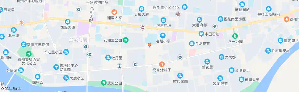 锦州渤海大学附中(洛阳路)_公交站地图_锦州公交_妙搜公交查询2025
