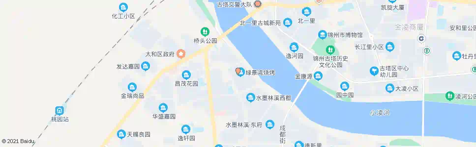 锦州绿景湾小区_公交站地图_锦州公交_妙搜公交查询2025