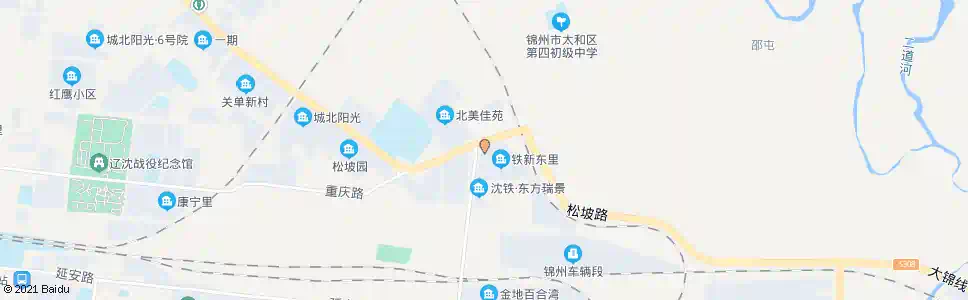 锦州二百户_公交站地图_锦州公交_妙搜公交查询2025