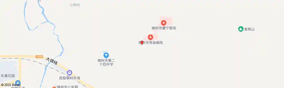 锦州传染病医院_公交站地图_锦州公交_妙搜公交查询2025