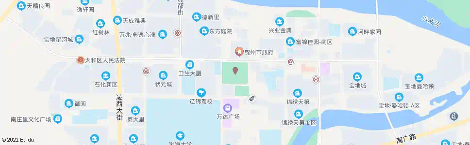 锦州市府广场_公交站地图_锦州公交_妙搜公交查询2025