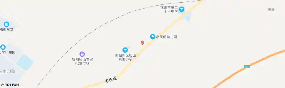 锦州松山东_公交站地图_锦州公交_妙搜公交查询2025