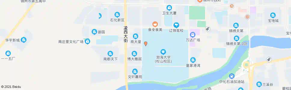 锦州渤海大学_公交站地图_锦州公交_妙搜公交查询2025