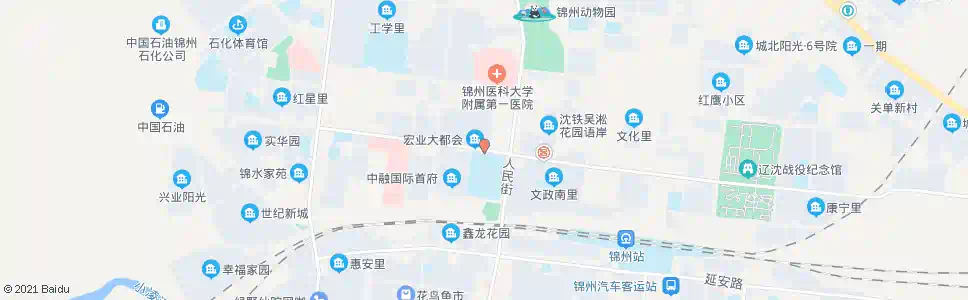 锦州铁中_公交站地图_锦州公交_妙搜公交查询2025