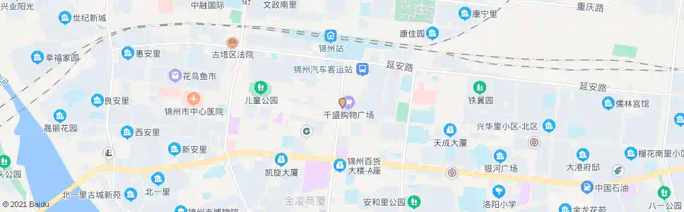 锦州大商千盛购物广场_公交站地图_锦州公交_妙搜公交查询2025