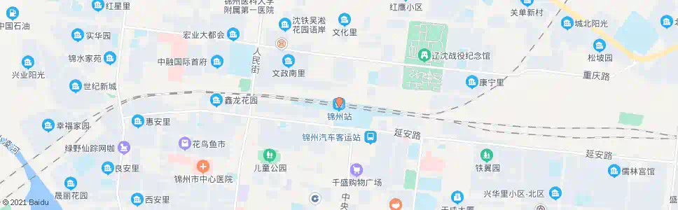 锦州锦铁运校_公交站地图_锦州公交_妙搜公交查询2025